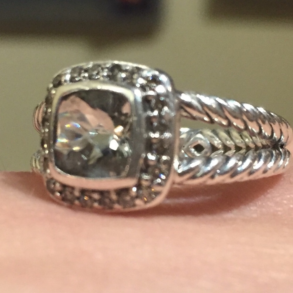 David Yurman Petite Albion Ring (size 8)